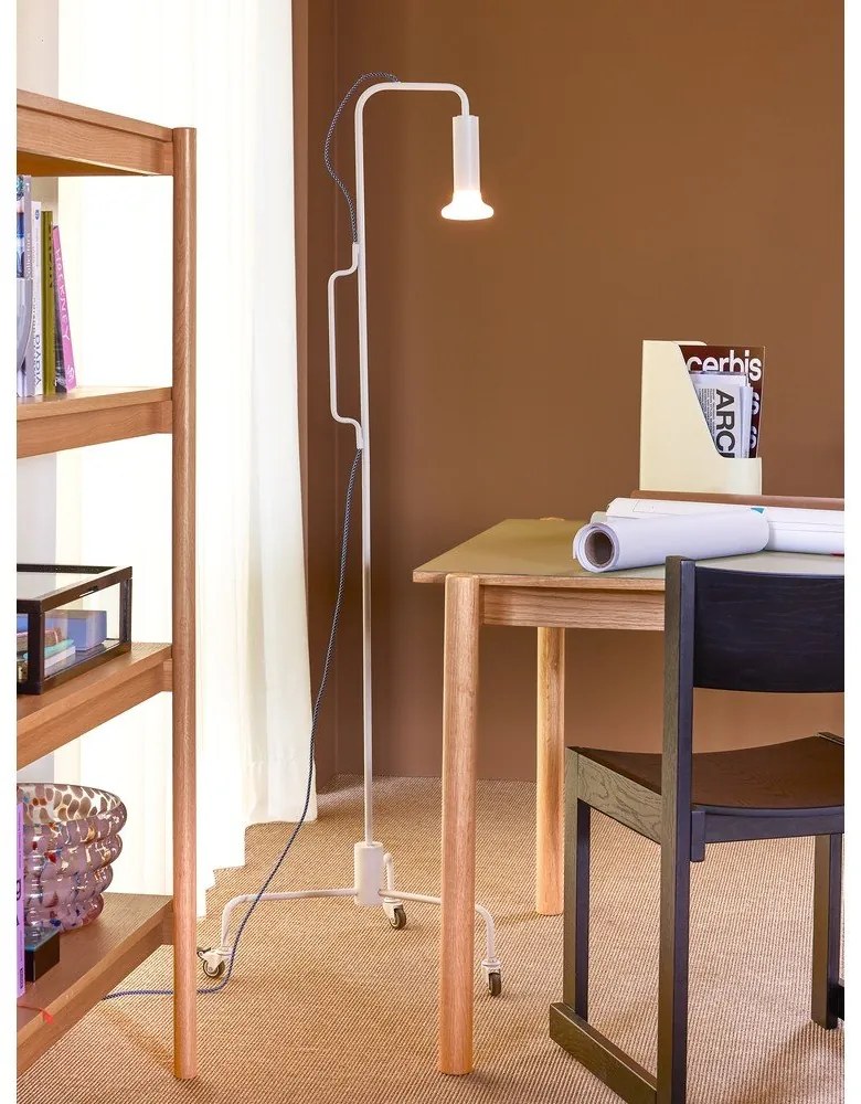 Stół z litego drewna dębowego 107x190 cm Oblique – Hübsch