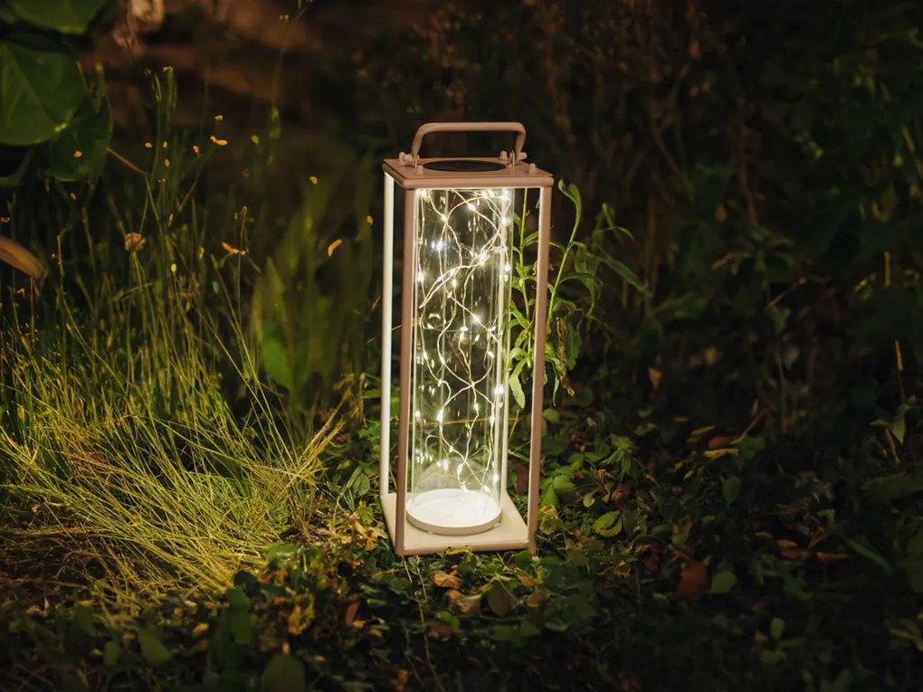 Lampa solarna LANTERN WHITE biała