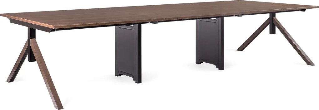 Stół konferencyjny w stylu industrialnym Mars Workstation 6 360x140 cm
