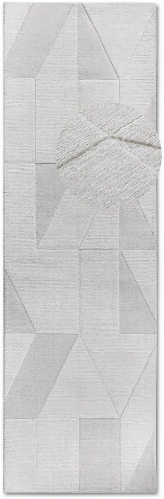 Dywan wełniany Villeroy & Boch Ursule kremowy 80 cm x 250 cm
