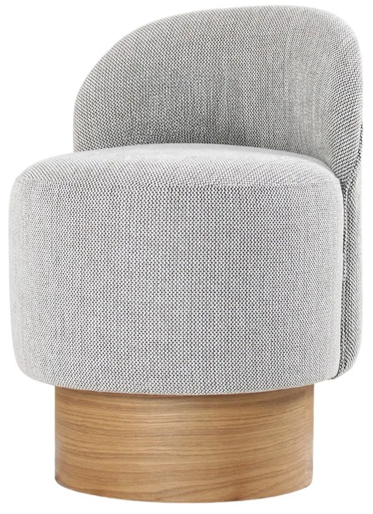 Stołek Barren Pouf Grey