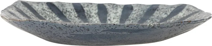 Szary kamionkowy talerz do serwowania ø 32 cm Ramie – Bloomingville