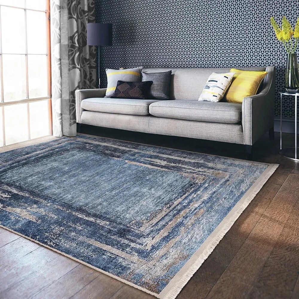 Niebieski dywan 120x180 cm – Mila Home