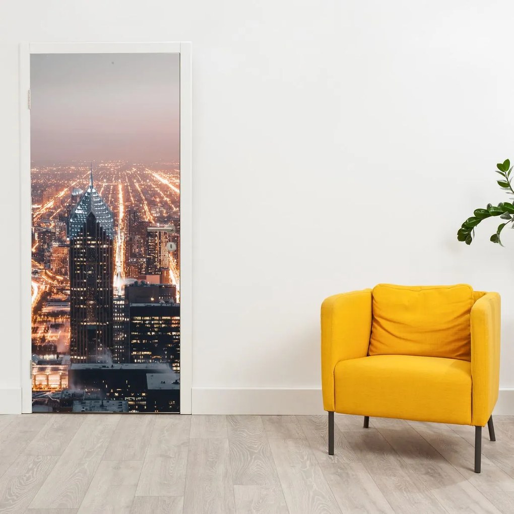 Fototapeta na drzwi - Metropolia (95x205cm)