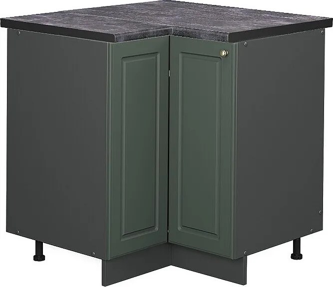 Szafka narożna green gold country 80.5x60x82 fame-line