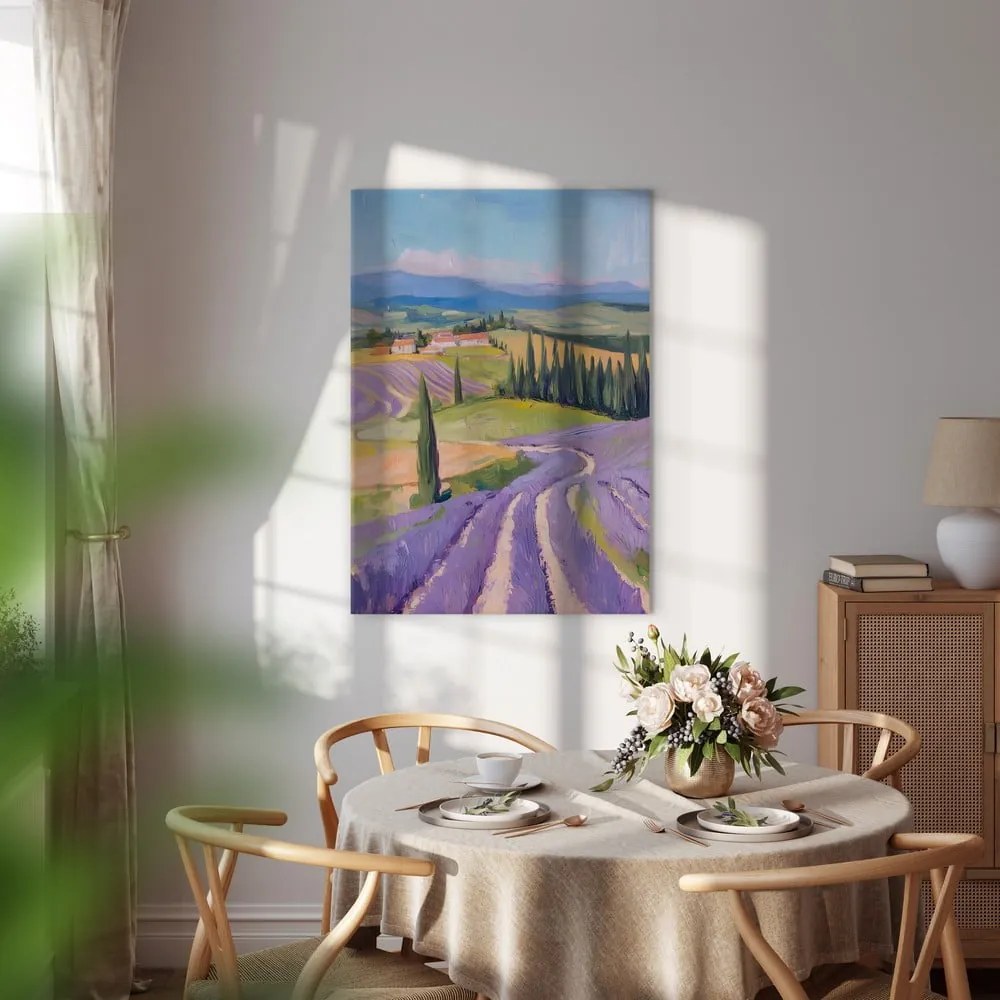 Obraz 70x100 cm Purple Fields – Styler