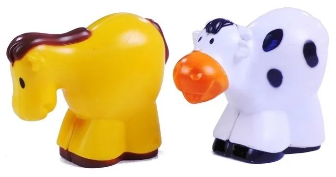 Traktor przyczepa zwierzątka gra świeci odgłosy
