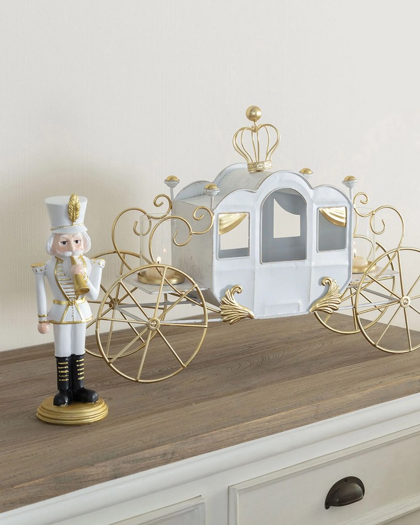 Świecznik Carriage 66x20x32cm