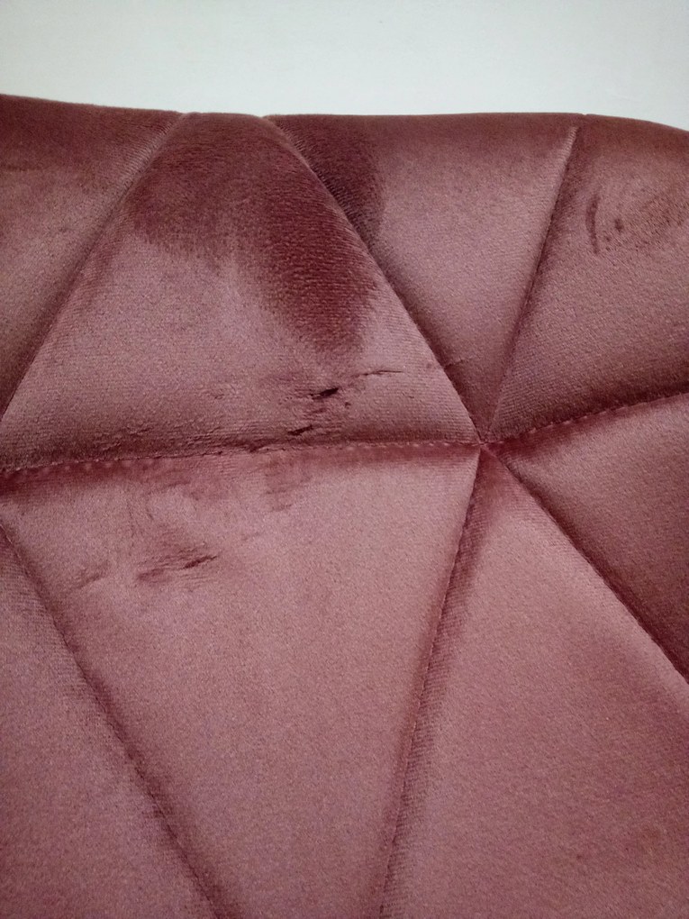 PROMOCJA Ciemnoróżowy fotel biurowy AVOLA VELVET II. jakość