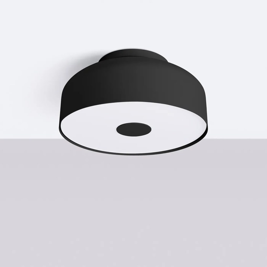 Plafon OMIQ czarny mat SOLLUX  LIGHTING