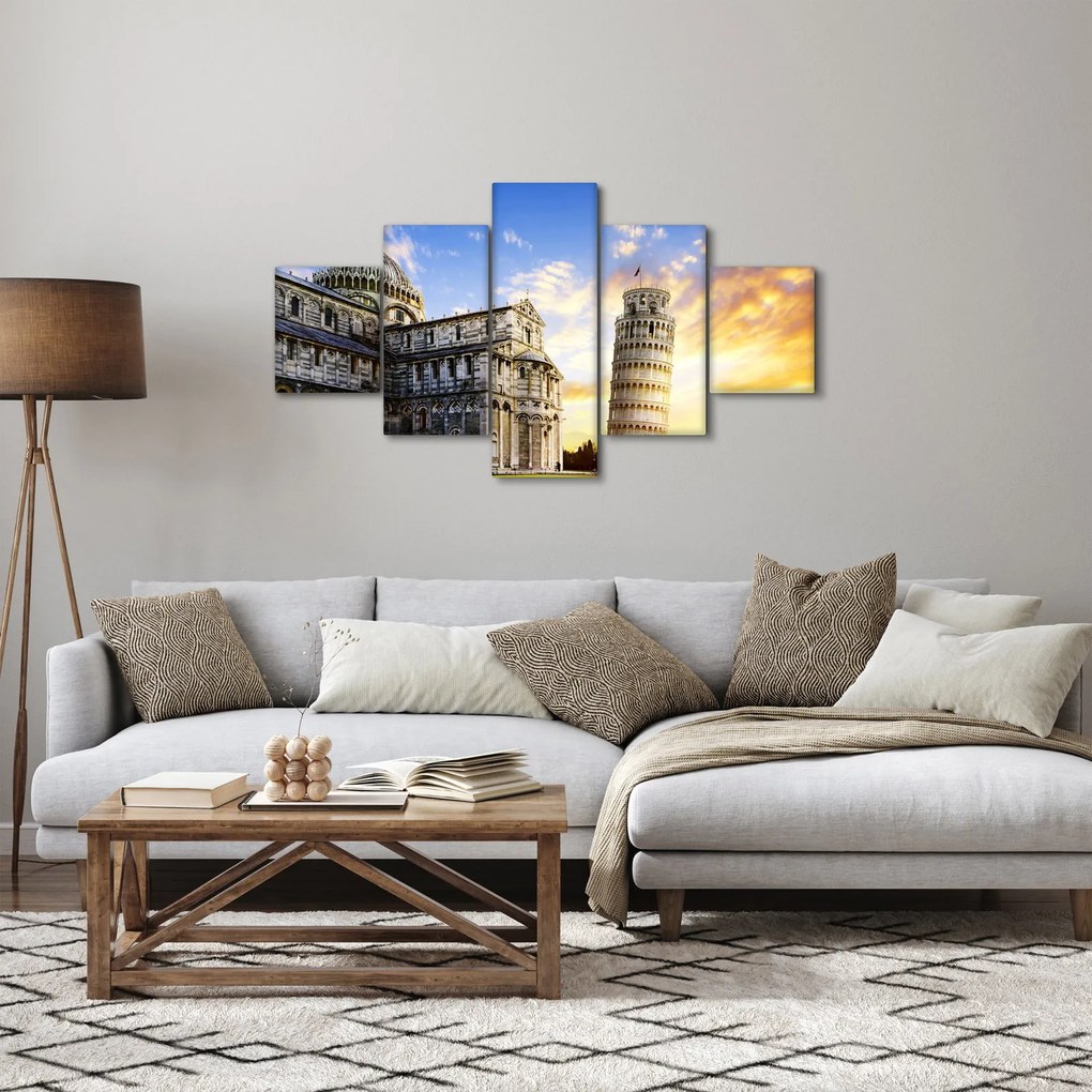 Obraz - Piza (125x70 cm)