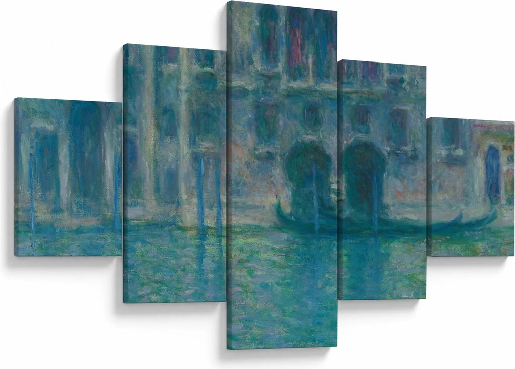 Obraz - Claude Monet, Palazzo da Mula, Venice, reprodukcje (125x70 cm)
