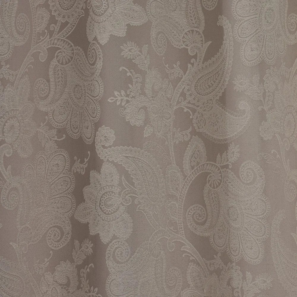 Beżowe zasłony żakardowe zestaw 2 szt. 168x229 cm Opulent Jacquard – Catherine Lansfield