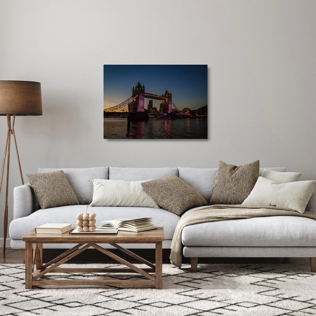 Obraz na szkle - Tower bridge (70x50 cm)