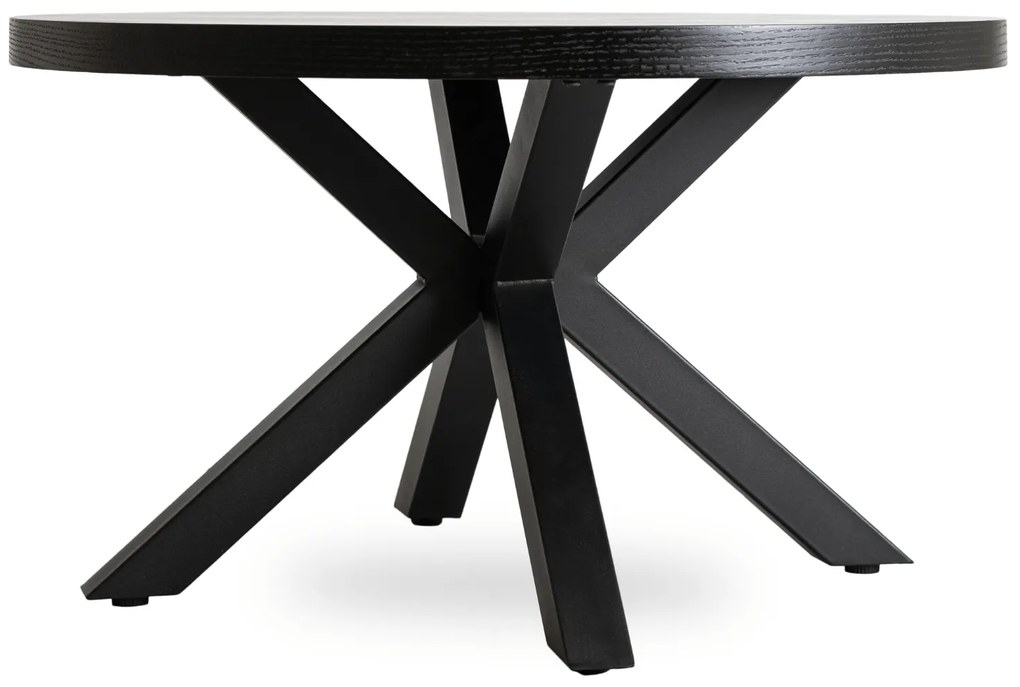 Stolik Kawowy LINCOLN 80 cm Czarny Loft