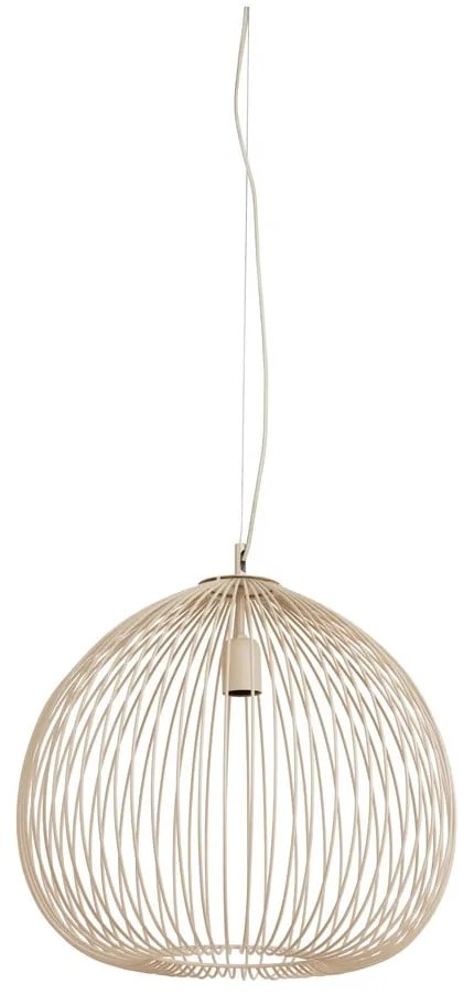 Lampa sufitowa w naturalnym kolorze ø 45 cm Rilana – Light &amp; Living