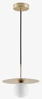 Łazienkowa Lampa Sufitowa Ze Szklanymi Kulami Jorien Złoto - Sklum