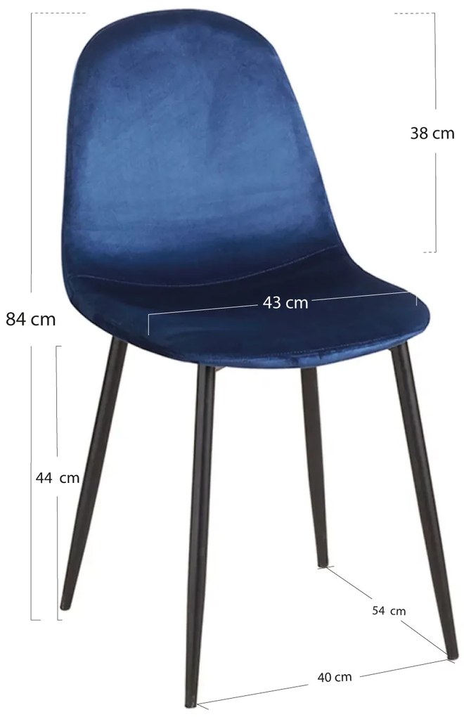 Krzeso Teok z czarnego aksamitu