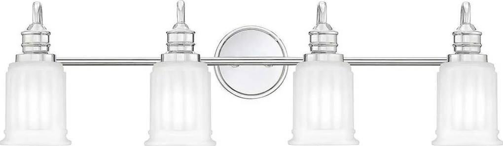 Quoizel QZ-SWELL4-PC-BATH-LED Kinkiet łazienkowy SWELL 4xG9/3W/230V IP44 chrom