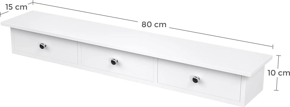 Szafka ścienna z 3 szufladami Vinto 085