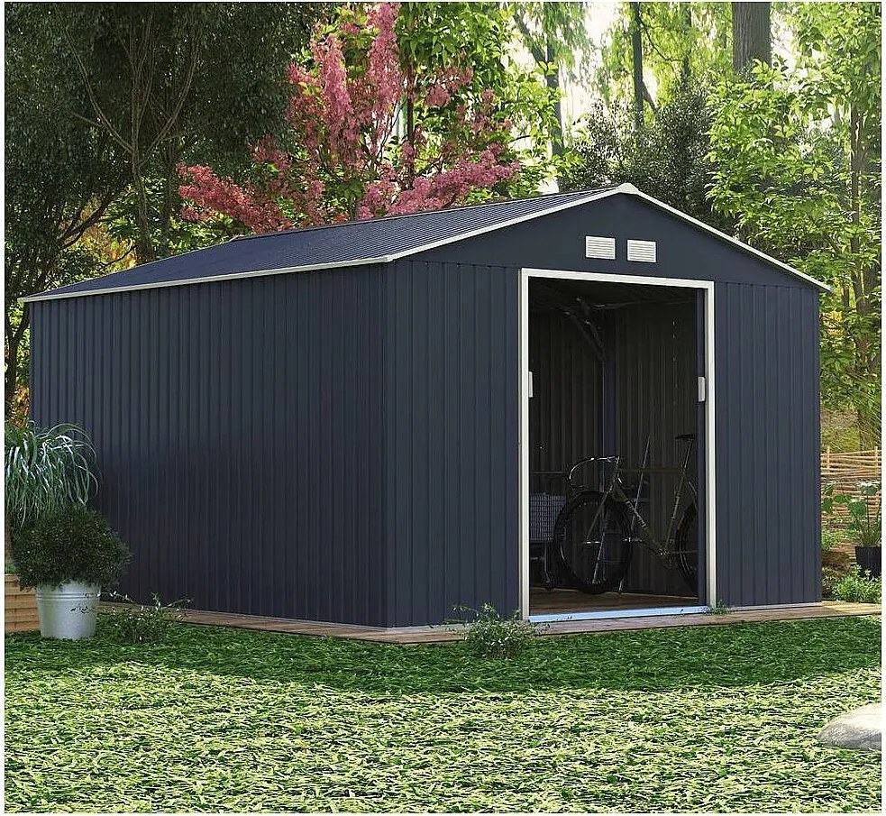 Metalowa szopa ogrodowa "Vegas" - 12.98 m²