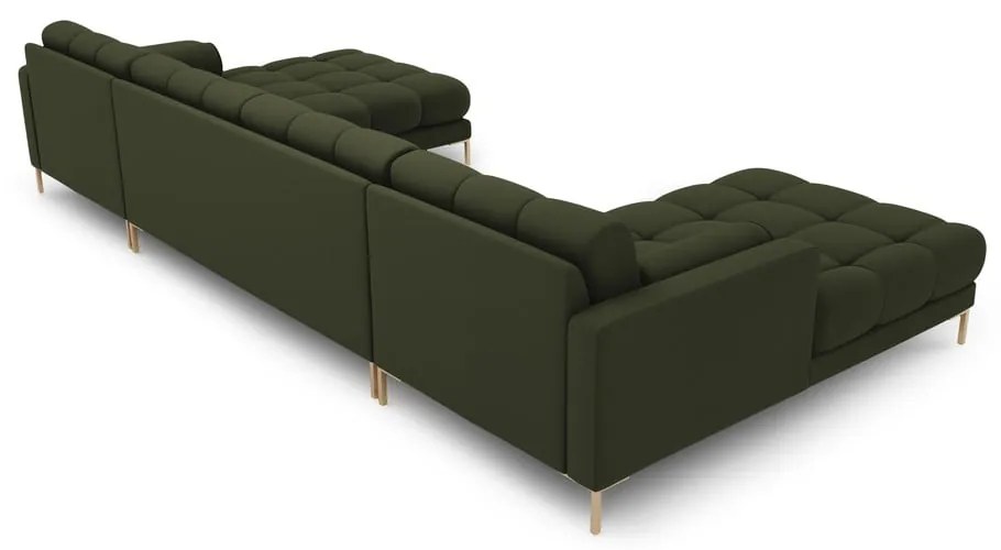 Zielony narożnik (w kształcie litery U) Bali – Cosmopolitan Design