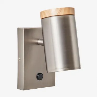 Aplikacja Ścienna Kierunkowa Z Żelaza Amaranto Chrome - Sklum