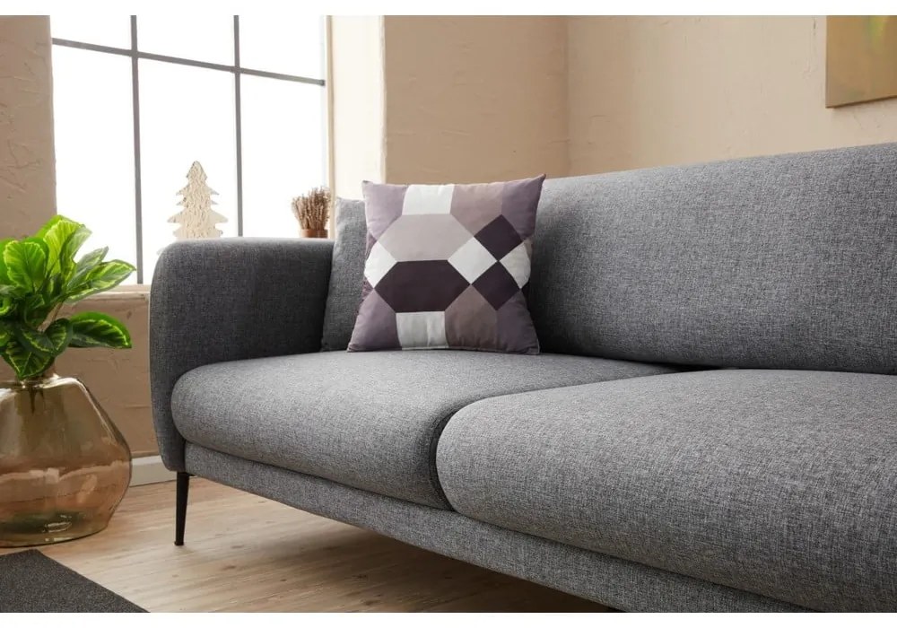 Szara sofa 210 cm Venus – Artie