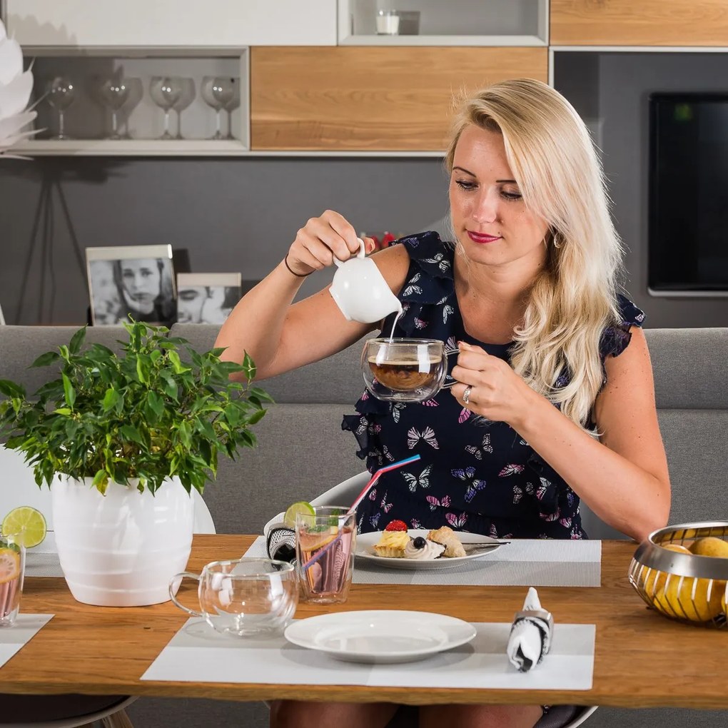 4Home Szklanka termiczna do cappuccino Hot&Cool 270 ml, 2 szt.