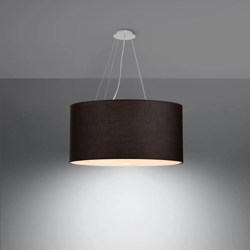 Żyrandol OTTO 60 czarny SOLLUX  LIGHTING