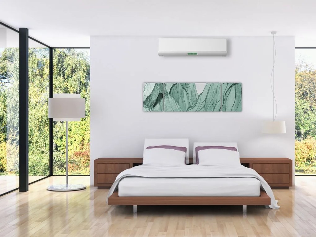 Obraz - Emerald Mountains N⁰1 (170x50 cm)