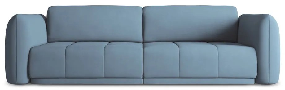 Jasnoniebieska sofa 210 cm Hoku – Makamii