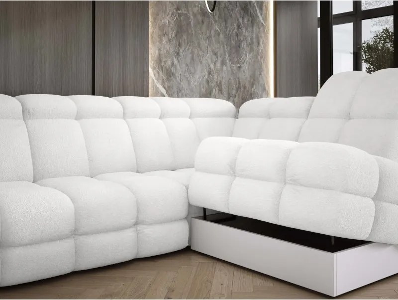 Narożnik TOLLO XL z elektryczną regulacją siedziska WERSAL