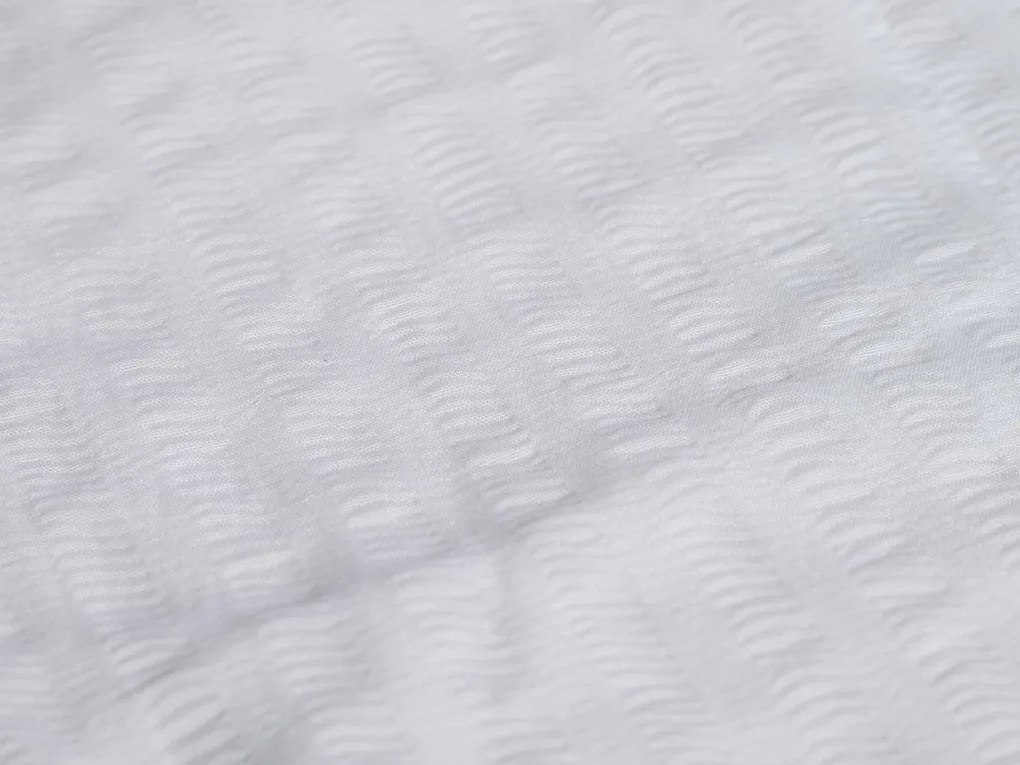 PrzytulneMieszkanie.pl PrzytulneMieszkanie.pl Pościel bawełniana z krepowym wykończeniem LUXERA biała hotelowa kieszeń II.jakość Rozmiar pościeli: 70 x 90 cm | 140 x 200 cm