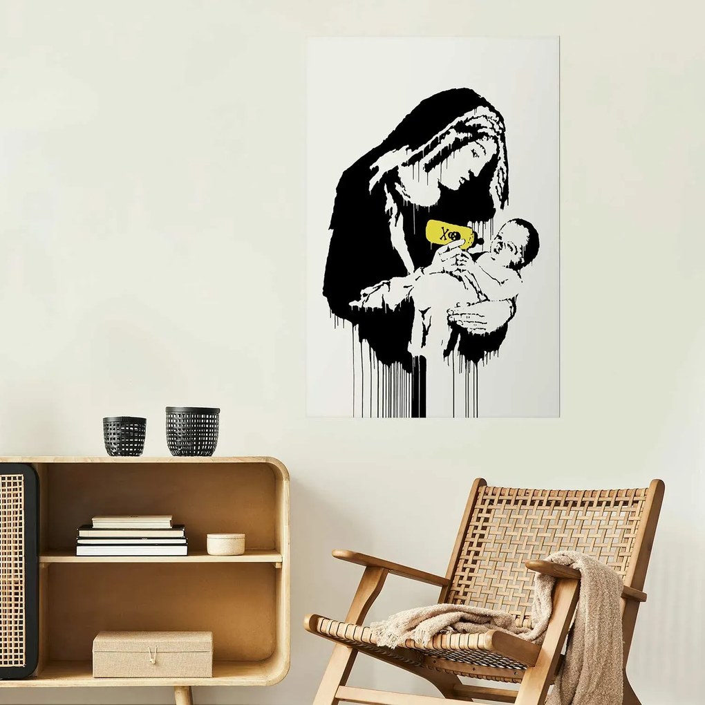 Plakat Karmiąca matka 60x90 cm bez ramy bez marginesu ARTGEIST B