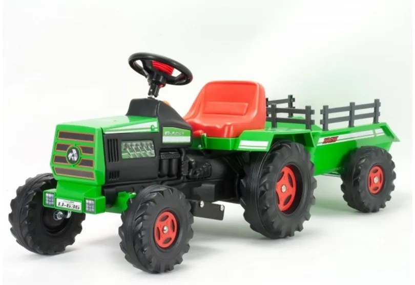 Traktor na akumulator basic injusa 6v