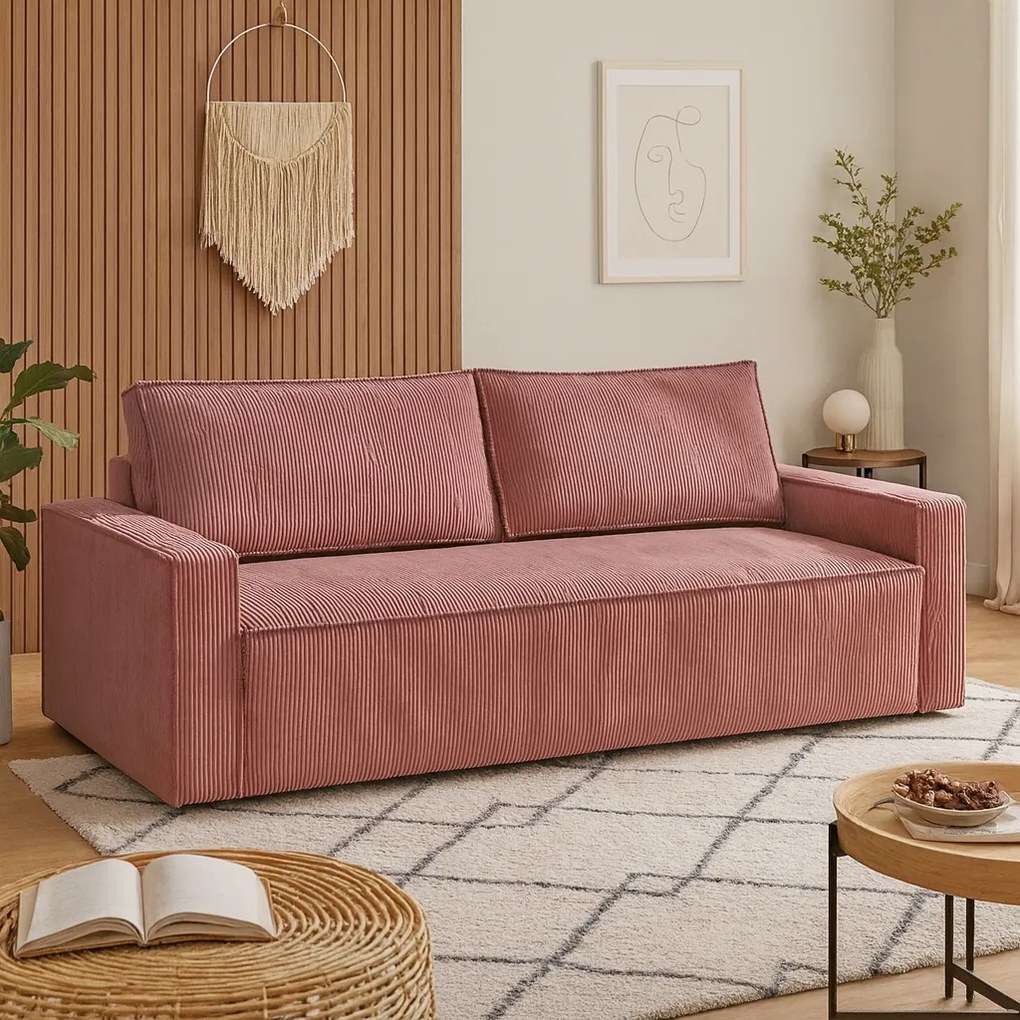 Adel - Sofa rozkładana z pojemnikiem