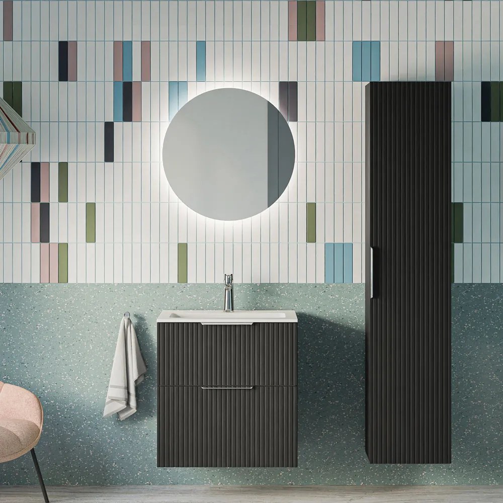 Zestaw mebli łazienkowych TIM 60 cm z umywalką