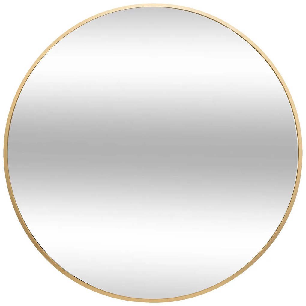 Lustro okrągłe w metalowej ramie OW, Ø 70 cm