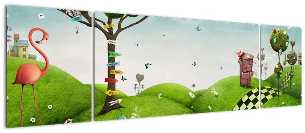 Obraz wspaniałego krajobrazu (170x50 cm)