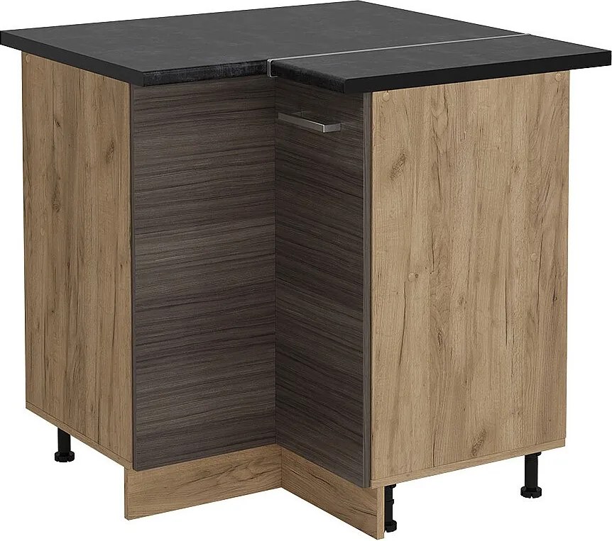 Szafka narożna szlachetna szarość 75.6x60x81.6 r-line