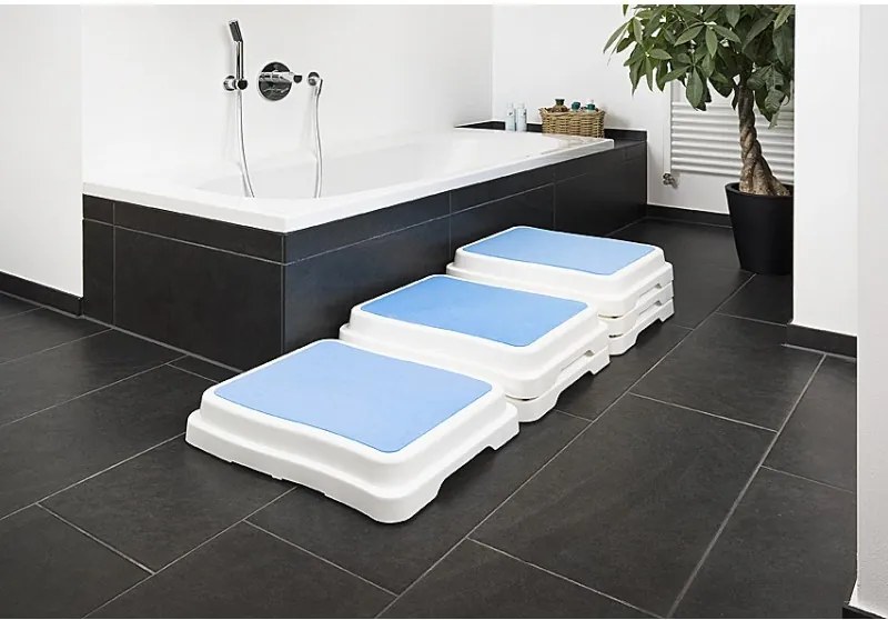 Antypoślizgowy stopień przed wannę, 50 x 40 cm