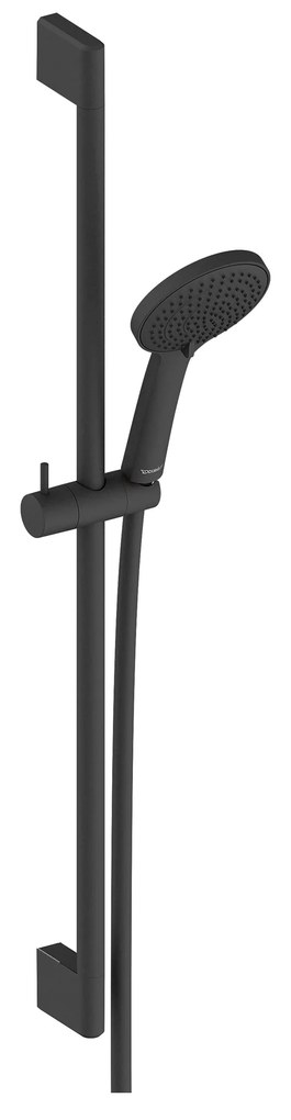 Duravit Tulum bateria prysznicowa podtynkowa z deszczownicąCzarny mat - 3 rodzaje strumienia