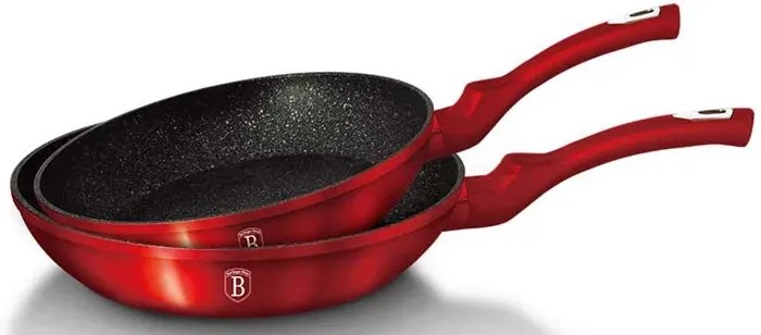 Dwie aluminiowe patelnie na indukcję K1-L91