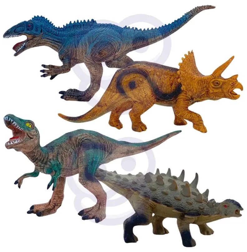Woopie zestaw figurki dinozaury xl + mata
