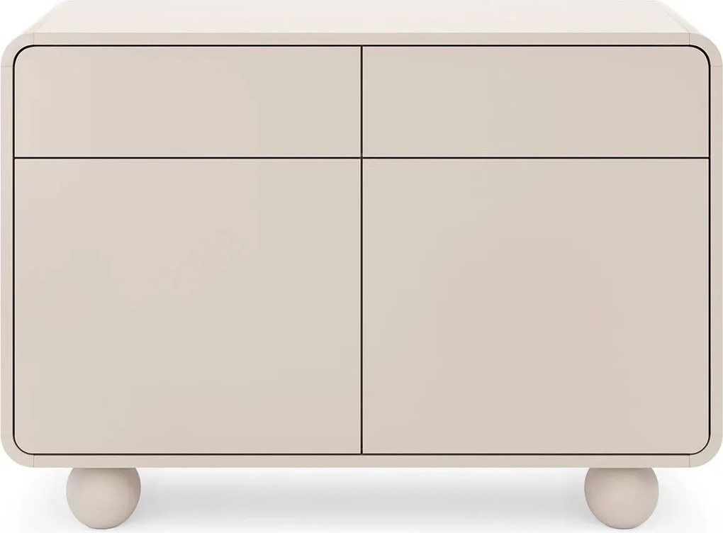 Kaszmirowa komoda z szufladami H8-W39