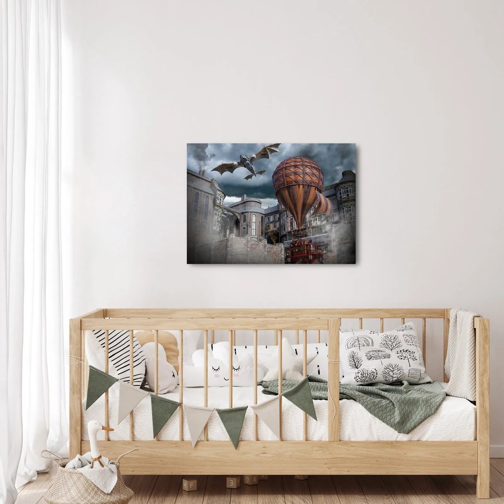 Obraz - Surrealistyczny krajobraz (70x50 cm)