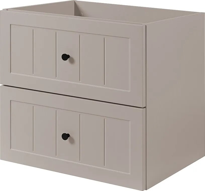 Szafka podumywalkowa w stylu klasycznym, kaszmir, 60 x 57 x 46 cm