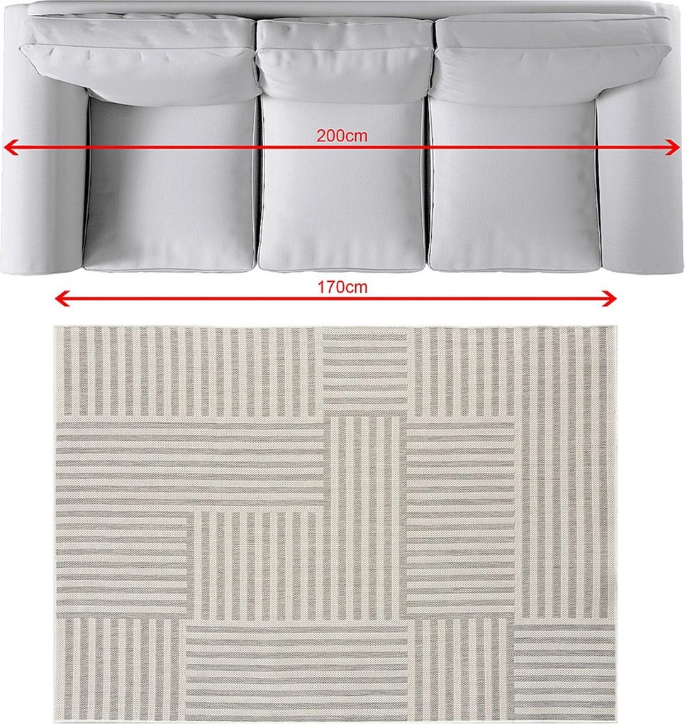 Dywan Mellow Gray II 120x170 cm