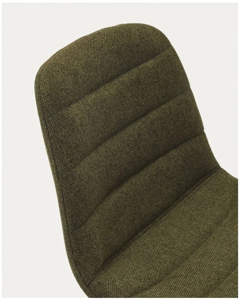 Ciemnozielone hokery zestaw 2 szt. 92,5 cm Zunilda – Kave Home